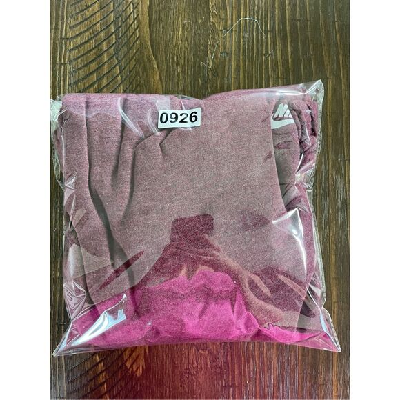 Nike Hoodie Sweatshirt Women XL Marroon Pullover Fleece Logo Kangaroo Pocket - Picture 12 of 12